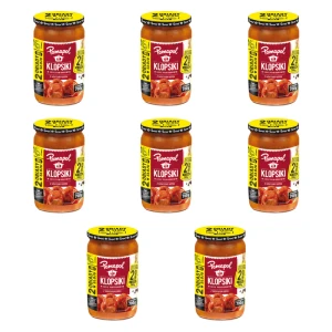 Klopsiki w sosie pomidorowym z dodatkiem kopru 700g - Dwa obiady w słoju Pamapol X8