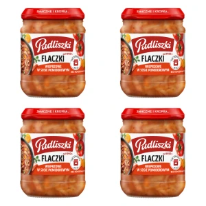 Pudliszki Flaczki wieprzowe w sosie pomidorowym 450g X4