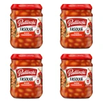 Pudliszki Fasolka w sosie pomidorowym 450g X4