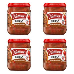 Pudliszki Gulasz wieprzowo-wołowy 460g X4