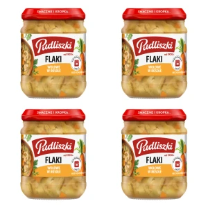 Pudliszki Flaki wołowe w rosole 450g X4