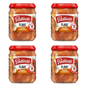 Pudliszki Flaki wołowe po zamojsku 450g X4