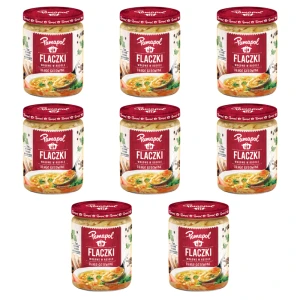 Flaczki wołowe w rosole długo gotowane 500g Pamapol X8