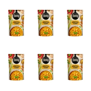JemyJemy Danie gotowe Kurczak curry w orientalnym sosie 360g X6