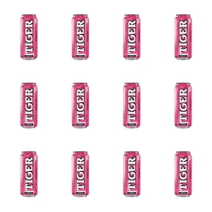 Tiger Juicy Line gazowany napój owocowy o smaku arbuza 500 ml X12