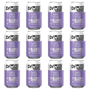 DrWitt function Purple Splash o smaku gruszki i lawendy 330 ml X12