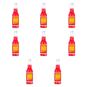 Oranżada Fantazja Czerwona Kultowa Stara Receptura Napój Gazowany 330 ml X8