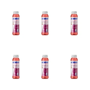 4MOVE Vitamin Water Witaminy+minerały smak wiśniowy 556 ml X6