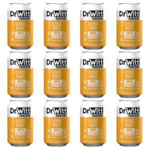 DrWitt function Citrus Boost o smaku cytrynowym 330 ml X12