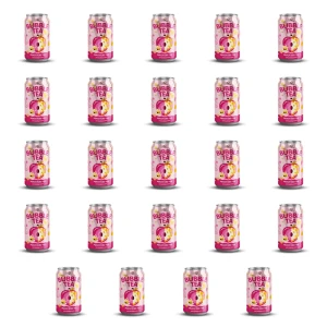 BUBBLE TEA BRZOSKWINIA 320 ML X24