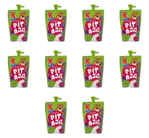 Kubuś Play jabłko czerwone winogrono i pitaja 200 ml X10
