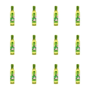 Kujawski Olej rzepakowy z pierwszego tłoczenia z czosnkiem i bazylią 250 ml X12