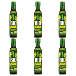 Kujawski BIO olej z rzepaku tłoczony na zimno 250 ml X6