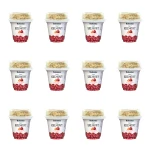Jogurt kremowy z wiśnią, czereśnią i granolą 230g X12
