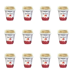 Jogurt kremowy z wiśnią, czereśnią i granolą 230g X12