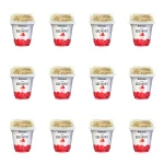 Jogurt Kremowy malina z granolą 230g X12