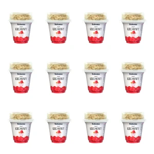 Jogurt Kremowy malina z granolą 230g X12