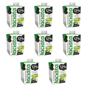 śmietanka uht łaciata 12% 500 ml X8
