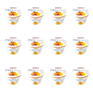 Skyr jogurt typu islandzkiego z mango i marakują Piątnica 150 g X12