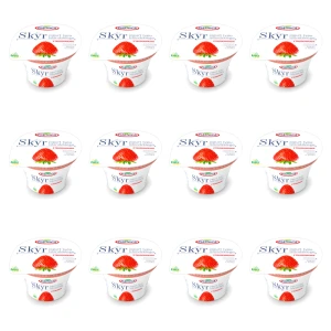 Jogurt skyr z truskawkami Piątnica 150g X12
