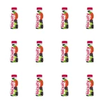 Jogurt pitny Łaciaty bez laktozy truskawka - czarna porzeczka but. 250 ml PET X12