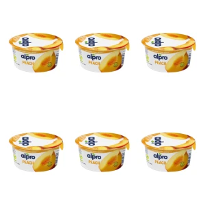 Alpro Yogurt Sojowy Brzoskwinia 150g X6