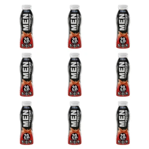 Men Shake białkowy truskawka 380g X9