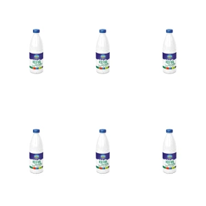 Kefir w butelce PET 1 kg Łowicz X6