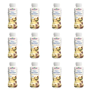 Jogurt pitny Skyr wanilia stracciatella Piątnica 330ml X12