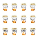 Jogurt Kremowy brzoskwinia z granolą 230g X12