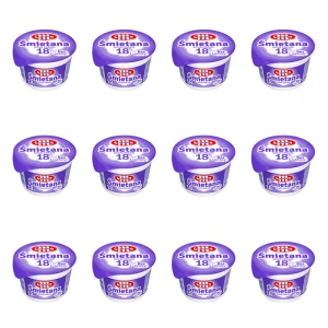 Mlekovita Śmietana Polska 18% tł. bez laktozy 200g X12
