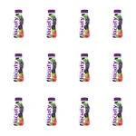 Jogurt pitny Łaciaty bez laktozy jeżyna - malina butelka 250 ml PET X12