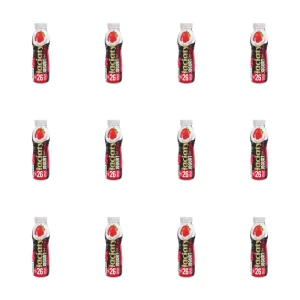 Jogurt Łaciaty pitny truskawka protein plus butelka PET 360g SM MLEKPOL X12
