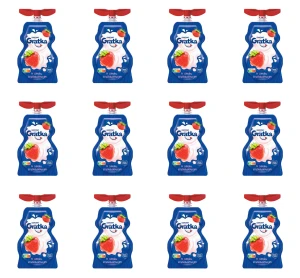 Gratka deser o smaku truskawkowym w saszetce 65g X12