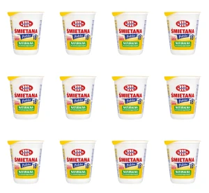 Mlekovita Śmietana Polska 18% tłuszczu 400g X12