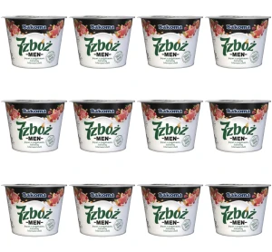 7 zbóż MEN Jogurt z grejpfrutem, żurawiną i ziarnami zbóż 300g X12