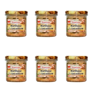 Kiełbasa z czosnkiem Szubryt 300g X6