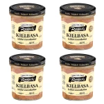 Spichlerz Rusiecki Kiełbasa lekko czosnkowa 280g X4