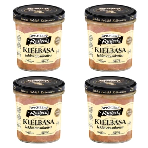 Spichlerz Rusiecki Kiełbasa lekko czosnkowa 280g X4