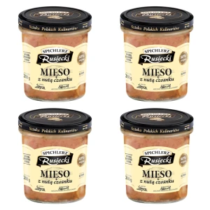 Spichlerz Rusiecki Mięso z nutą czosnku 280g X4