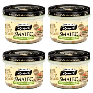 Spichlerz Rusiecki Smalec z mięskiem i jabłkiem 160g X4