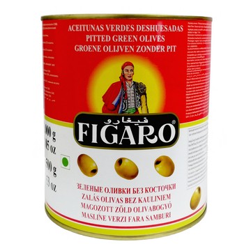 Oliwki zielone drylowane Figaro 3/1,5 kg Oliwki zielone drylowane Figaro 3/1,5kg