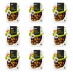 BIO Oliwki zielone i kalamata marynowane - drylowane / Fresh Pack 200g Lyrakis Family X9