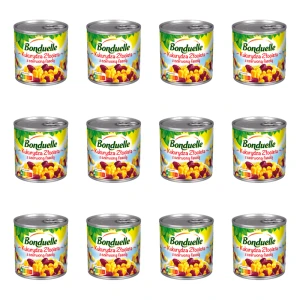 Bonduelle Kukurydza złocista z czerwoną fasolą 425ml X12