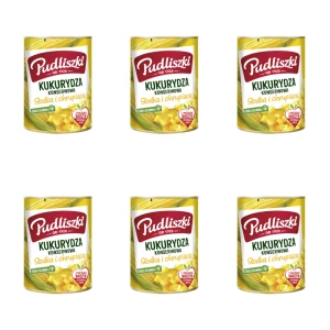Kukurydza konserwowa Pudliszki 400g X6