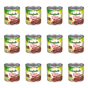 Soczewica Czerwona Naturalna - Bonduelle Ugotowana na Parze w Puszce 425ml X12