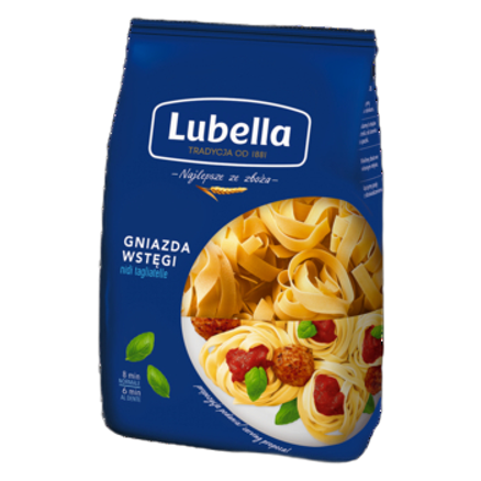 Makaron gniazda wtęgi Lubella 400 g Makaron gniazda wtęgi Lubella 400g