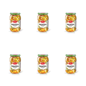 Sałatka jarzynowa z kukurydzą 860g Urbanek X6