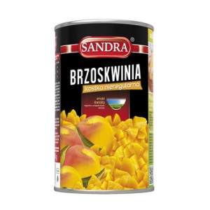 Brzoskwinia kostka Sandra 4,2 kg