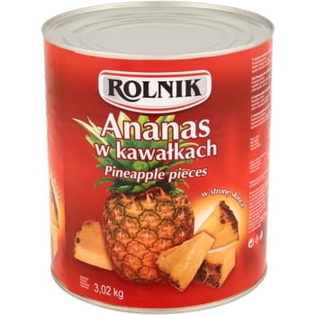 Ananas w kawałkach Rolnik 3,1 l Rolnik_Ananas_w_kawalkach_3100_ml_Rolnik_46131637_0_350_350.jpg